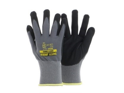 Safety Jogger Black Nylon-Spandex glove